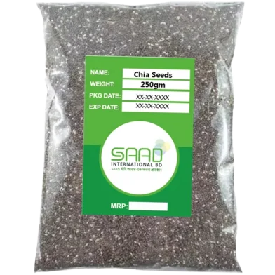 Saad Chia Seed - 250gm: null | Rokomari.com - Rokomari product